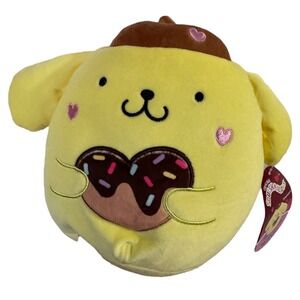 Squishmallows Pompompurin Hello‎ Kitty and Friends Plush Dog Donut Heart Toy 8"